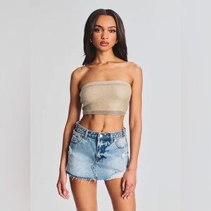 SER.O.YA Betrix Bandeau Top ‘Champagne’